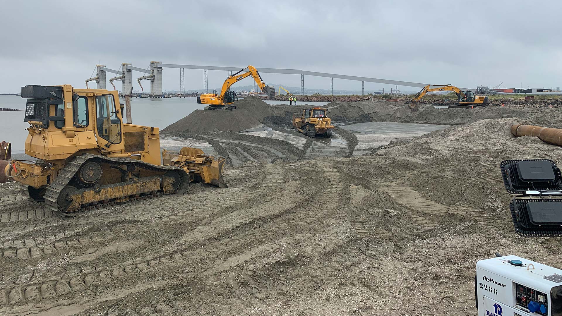 Geotextiles, Sheet Piling, Corrosion Protection and Sealing