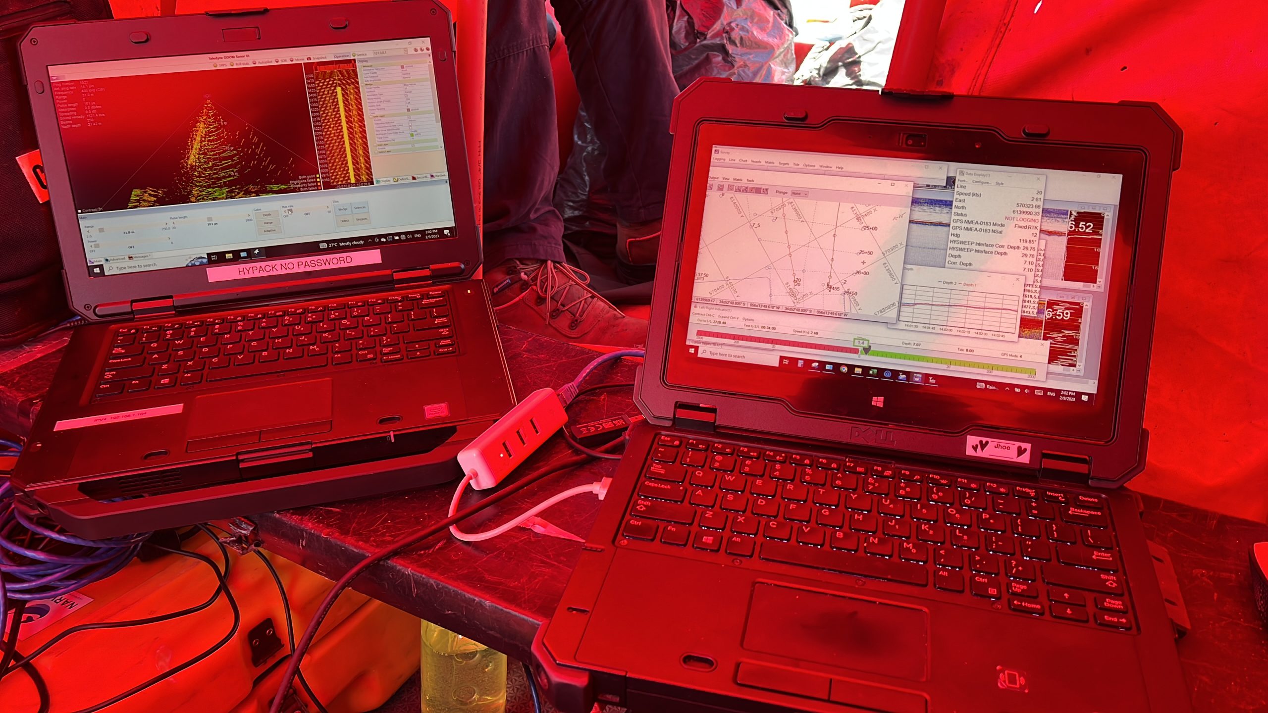 Periodic bathymetric control of the navigation channel into the Port of Montevideo, its basins and quays