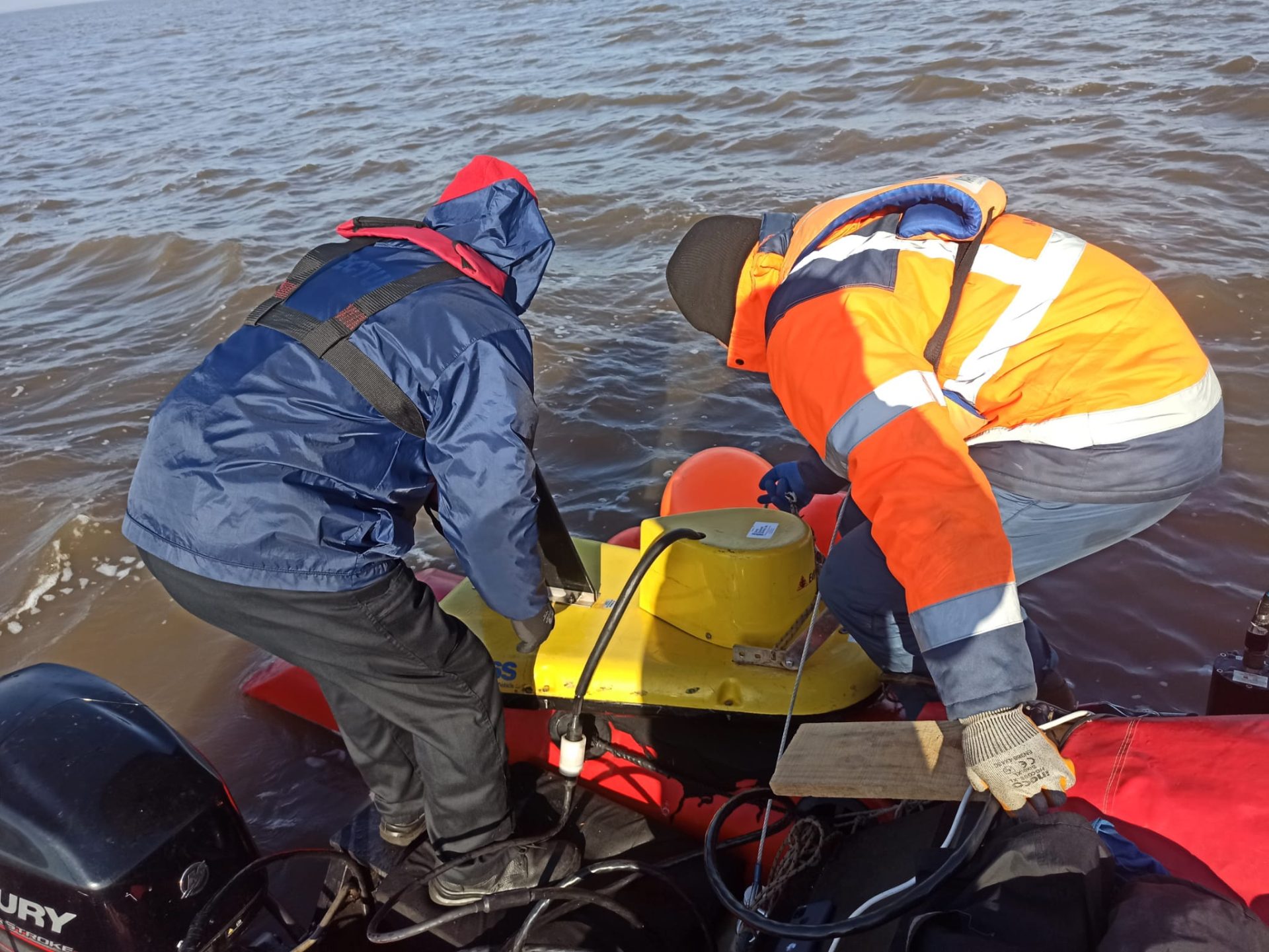 Geophysical and bathymetric survey for the preliminary design of a multipurpose port terminal on the Uruguay River